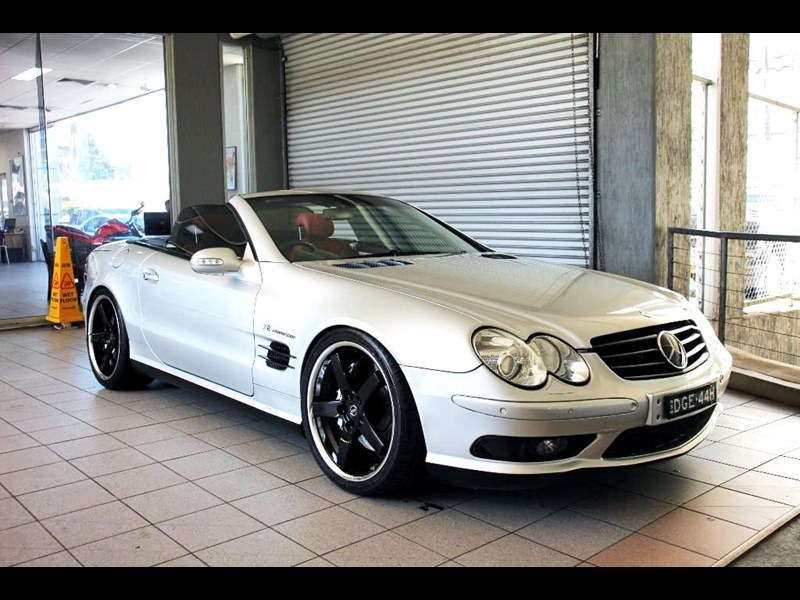 benz sl55 1