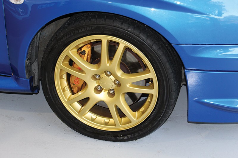 subaru wrx sti wheel