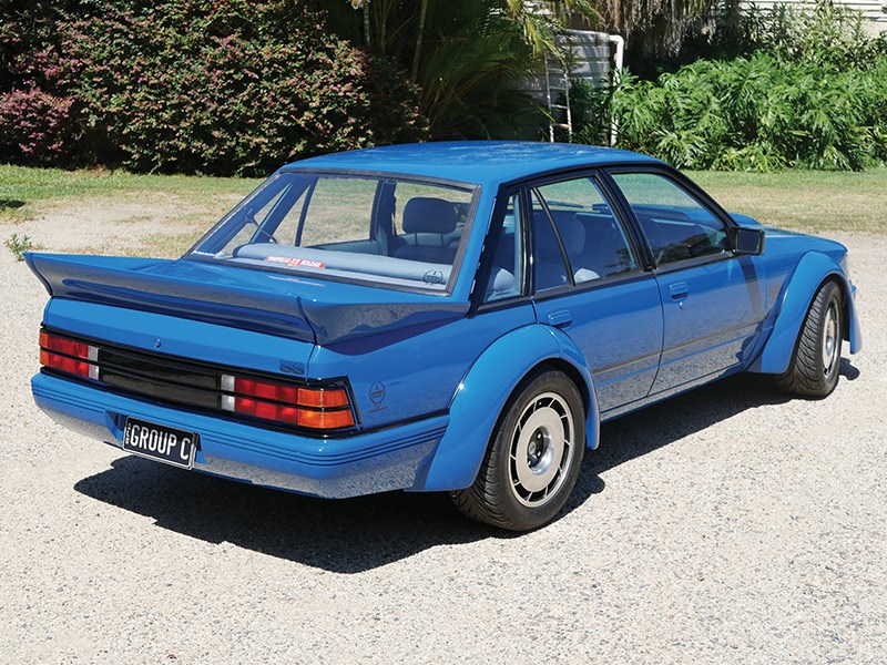 holden vk commodore rear angle