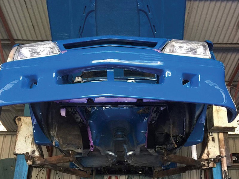 holden vk commodore resto underside front