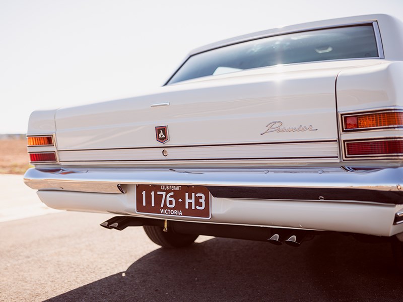 holden ht premier boot rear