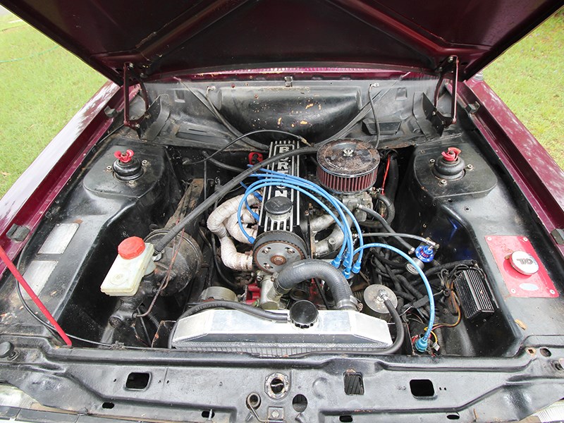 ford escort mkii engine bay