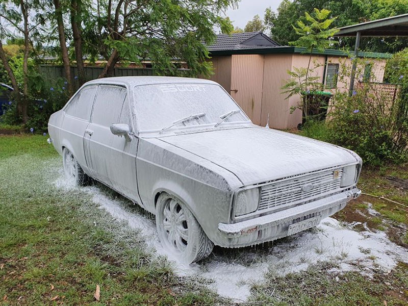 ford escort mkii wash