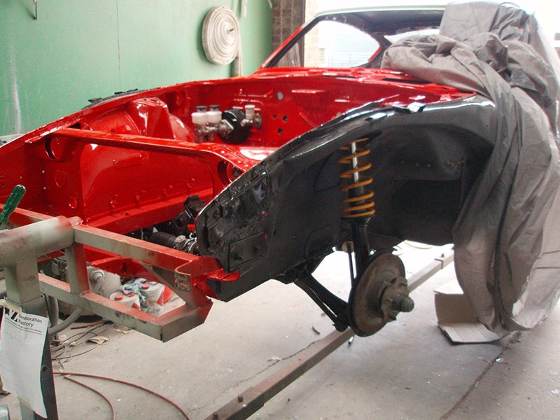 datsun 240z resto before 8