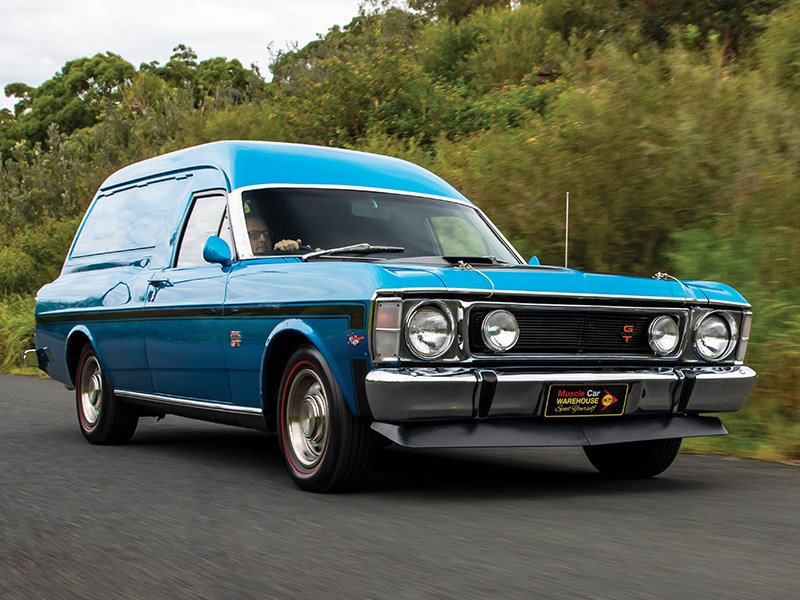 ford falcon xw gt panel van onroad 2