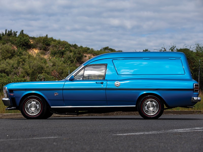 ford falcon xw gt panel van side