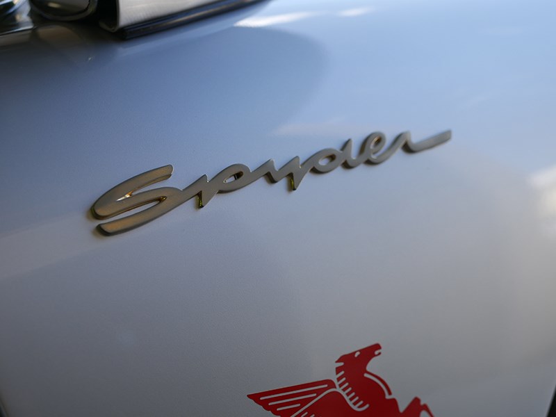 porsche 550 spyder replica badge