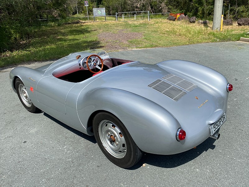 porsche 550 spyder replica front angle 3