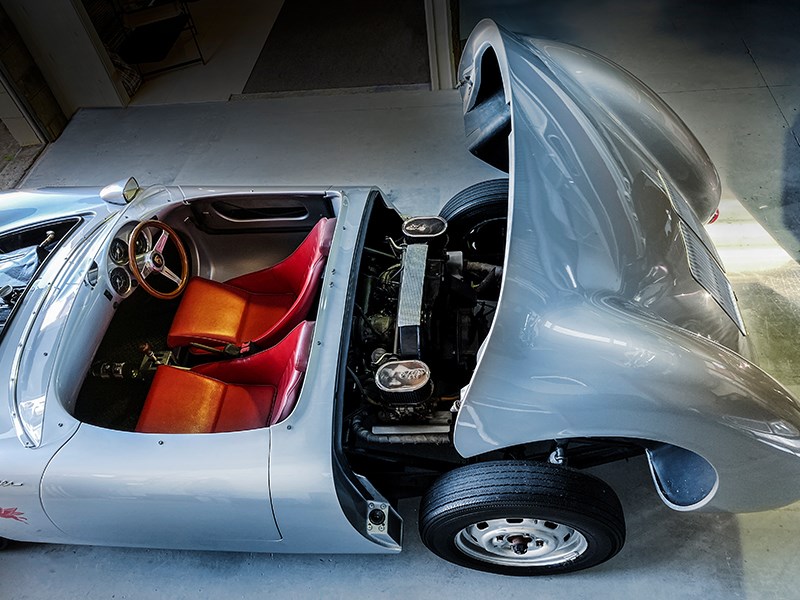 porsche 550 spyder replica top view