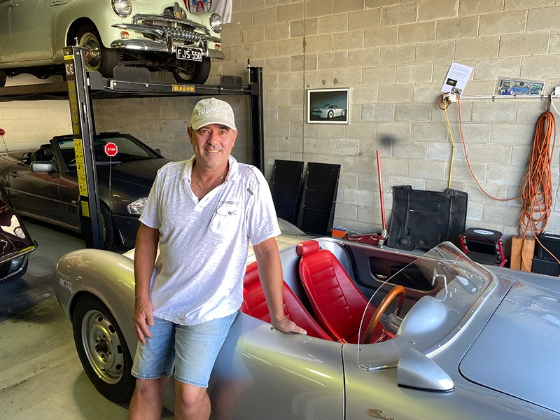 porsche 550 spyder replica