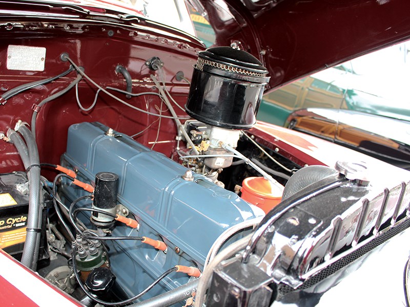 chev fleetmaster engine bay