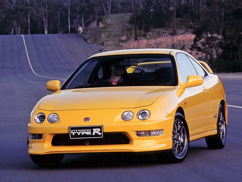 honda integra front angle