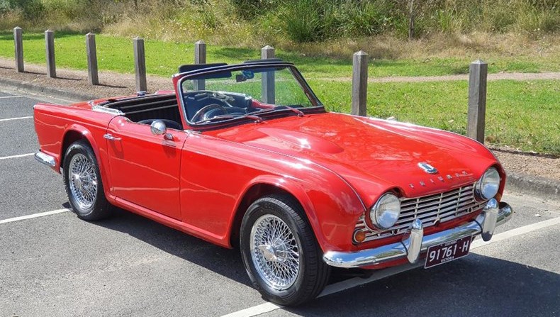 1962 Triumph TR4 - today's tempter