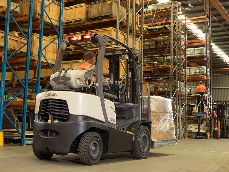 Crown C5 Forklift Review ATN2