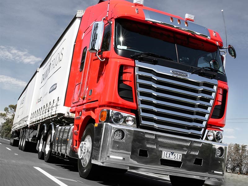 Freightliner Argosy test drive Daimler Trade Trucks