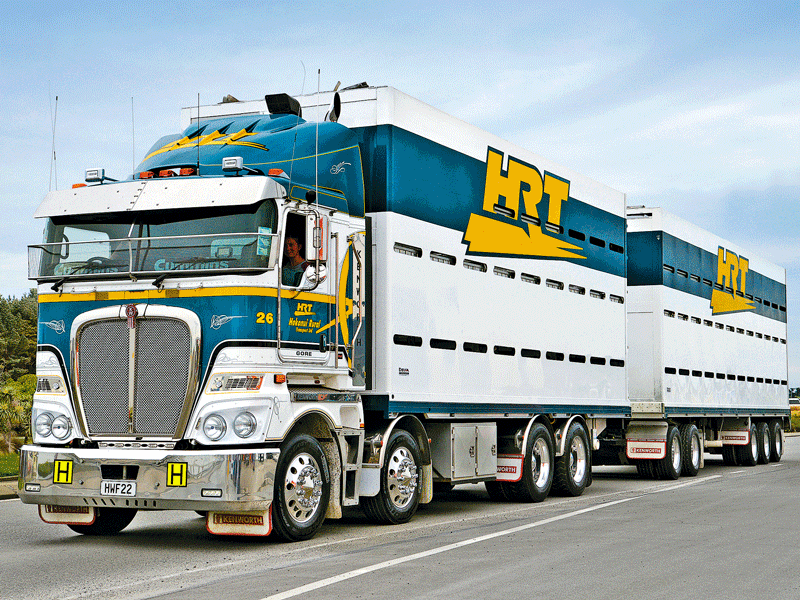 The coveted 'King Rig' trophy was won by this immaculate Hokonui Rural Transport K200, which was also awarded 'Best Kenworth' 