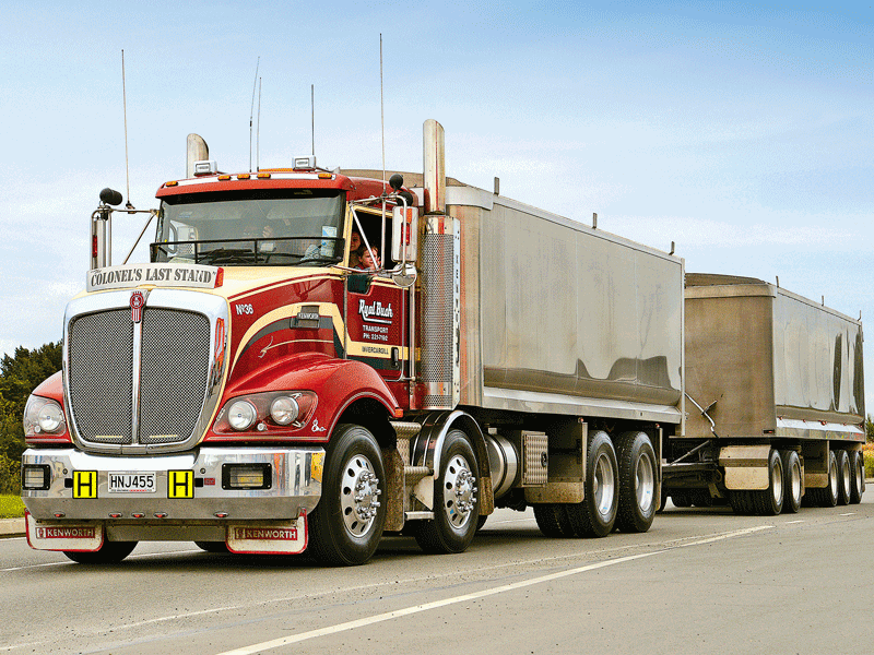 'The Colonels Last Stand' from Ryal Bush Transpor won 'Best Gravel Truck' 