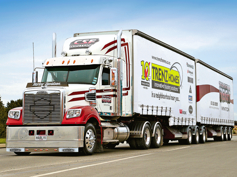 Best Truck 20,000 to 100,000km was Central Southland's Freightliner Coronado 