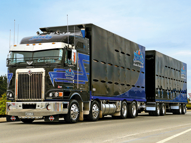 'Best Stock Truck' went to this Murihiku Haulage International 