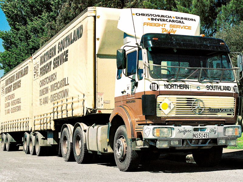 Old school trucks: Northern Southland Transport Holdings 