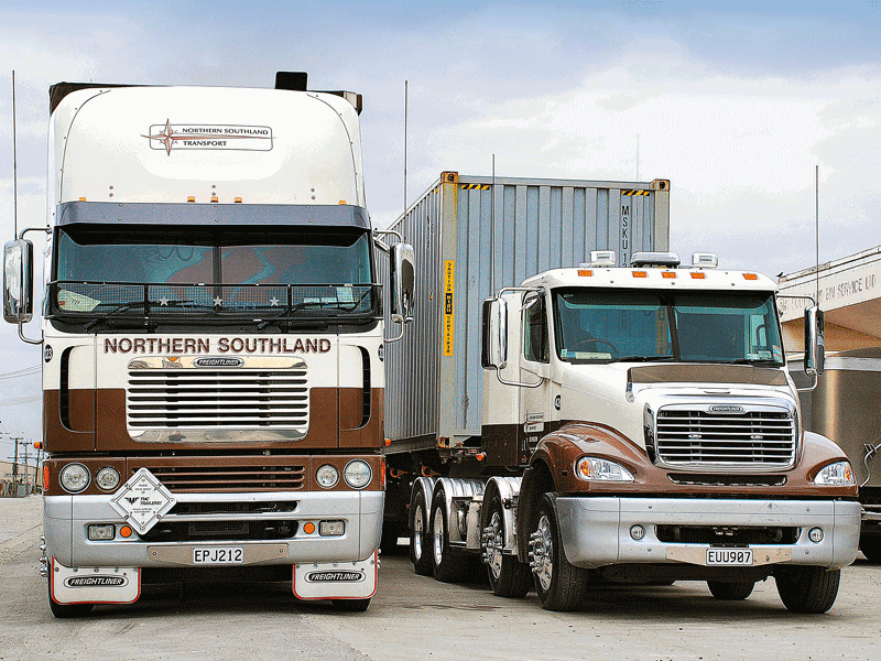 Old school trucks: Northern Southland Transport Holdings 