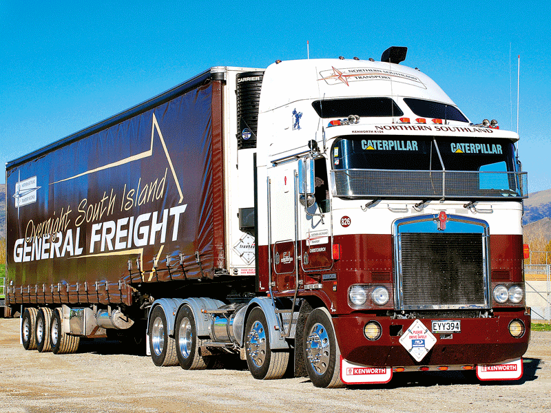 Old school trucks: Northern Southland Transport Holdings 