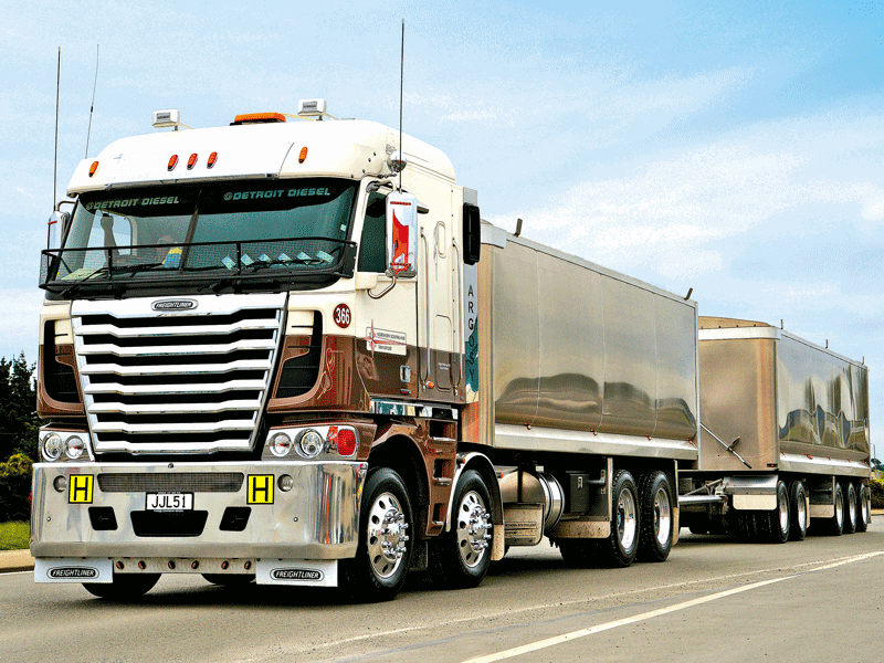 Old school trucks: Northern Southland Transport Holdings 