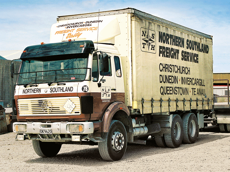 Old school trucks: Northern Southland Transport Holdings 