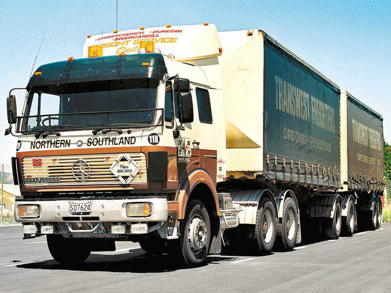 Old school trucks: Northern Southland Transport Holdings 