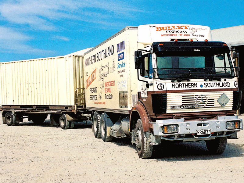 Old school trucks: Northern Southland Transport Holdings 