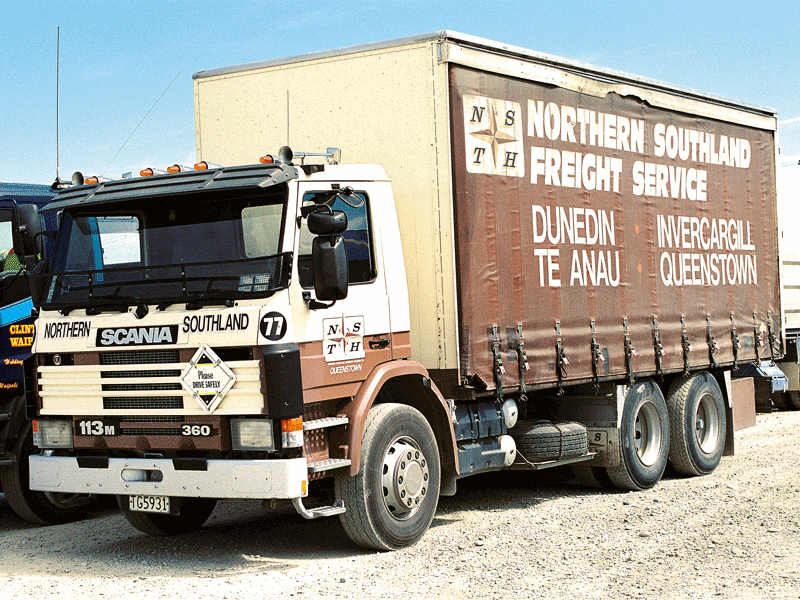 Old school trucks: Northern Southland Transport Holdings 