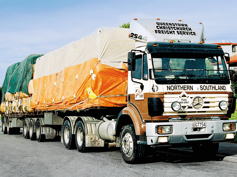 Old school trucks: Northern Southland Transport Holdings 