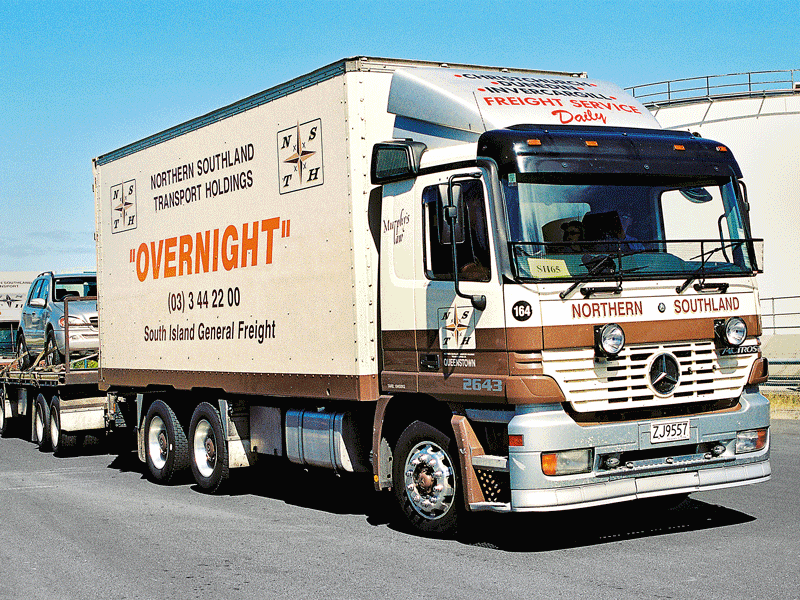 Old school trucks: Northern Southland Transport Holdings 