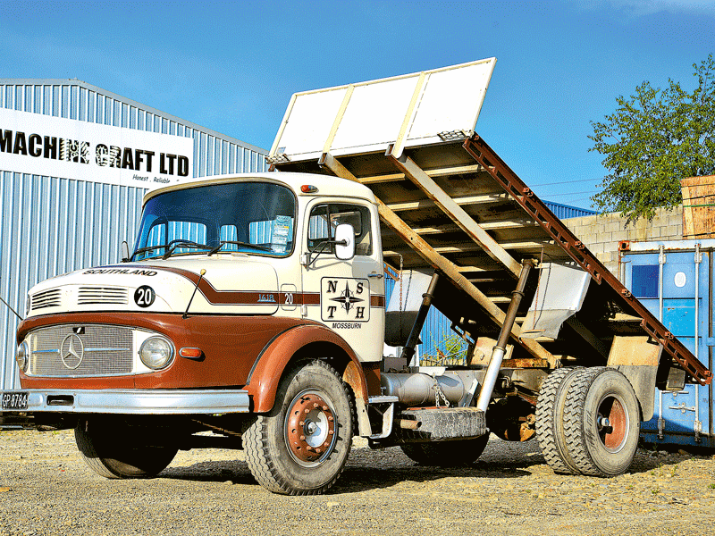 Old school trucks: Northern Southland Transport Holdings 
