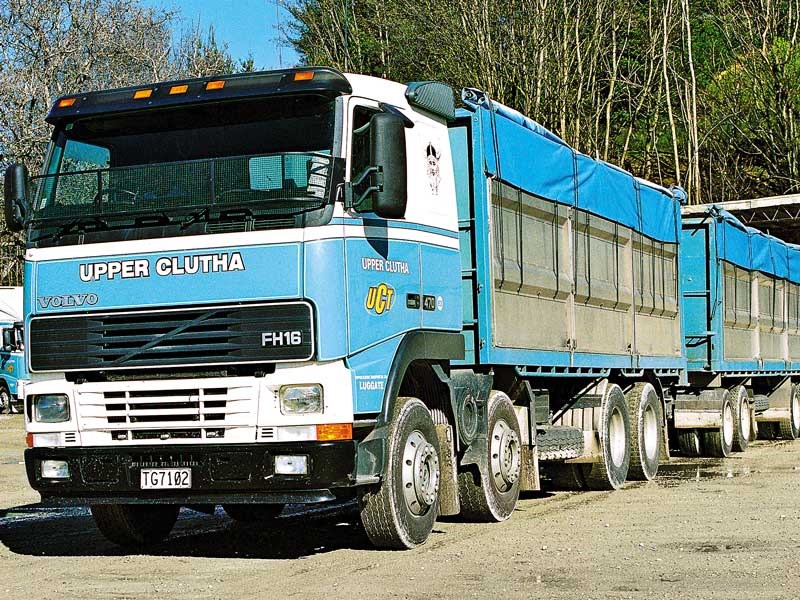 Old school trucks: Upper Clutha Transport