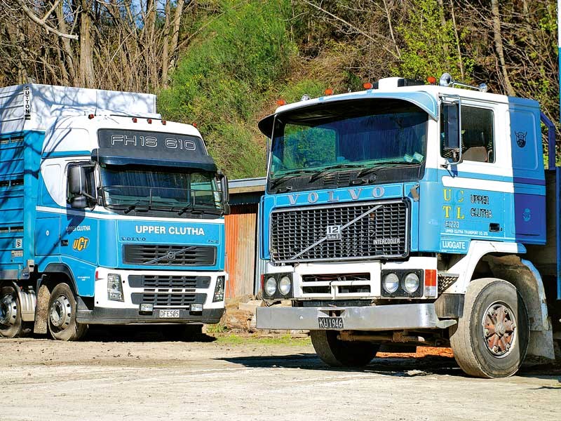 Old school trucks: Upper Clutha Transport