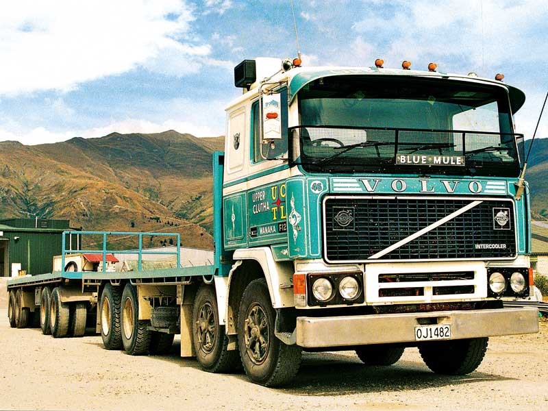 Old school trucks: Upper Clutha Transport