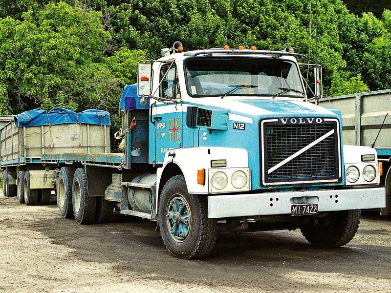 Old school trucks: Upper Clutha Transport