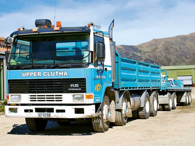 Old school trucks: Upper Clutha Transport