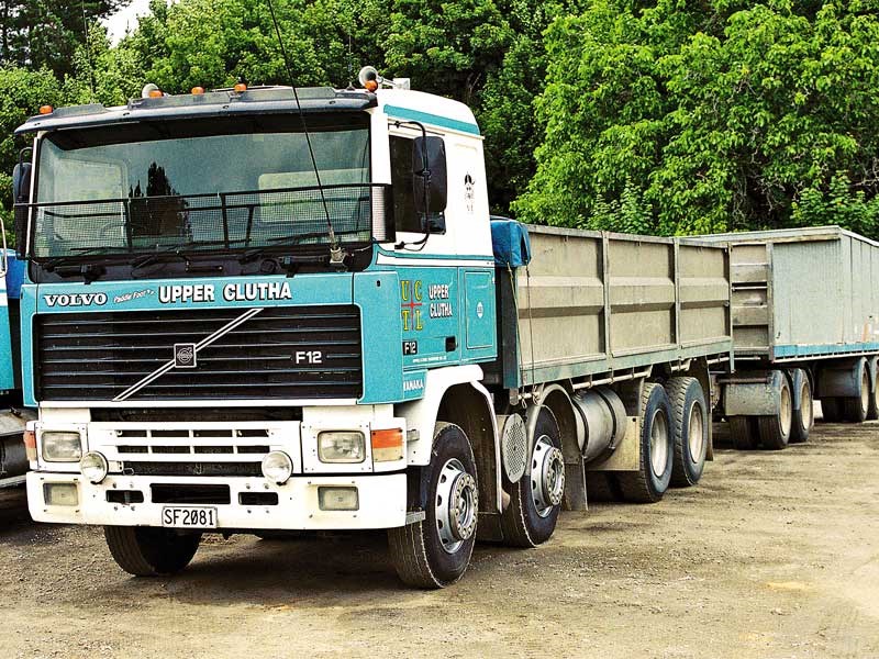 Old school trucks: Upper Clutha Transport