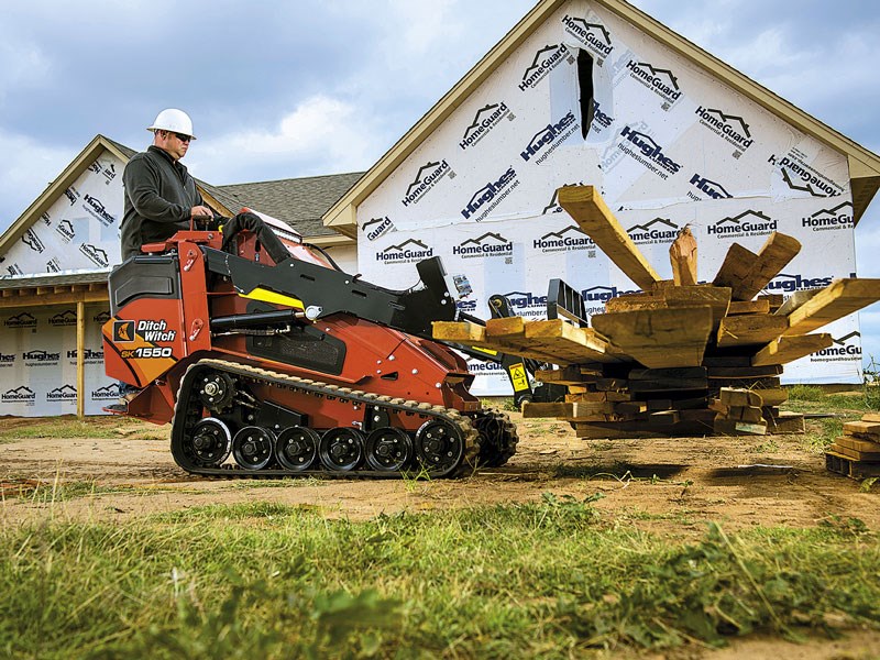 Ditch Witch introduced the new SK1550 skidsteer loader