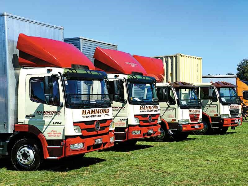  Local carrier Hammond Transport’s tidy line-up of furniture movers