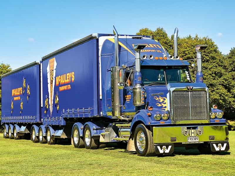 McAuleys also took out the Best Senior Truck (over 36 months old) award with their Honey Bee Western Star