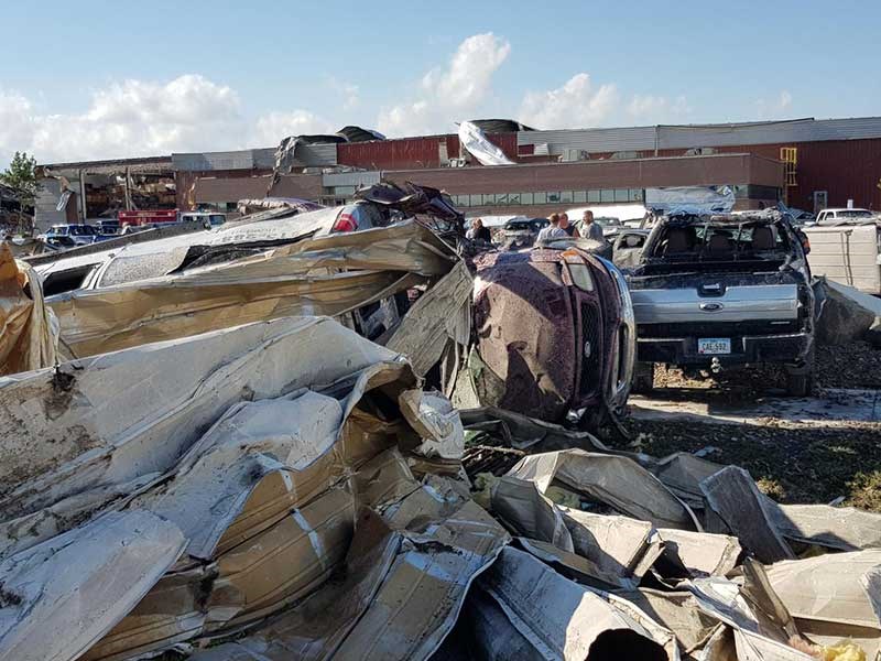 Kiwi contractors caught in Iowa tornado