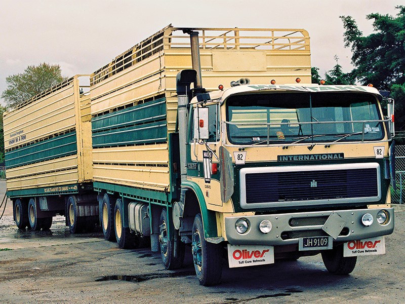 Old School trucks Waitaki transport