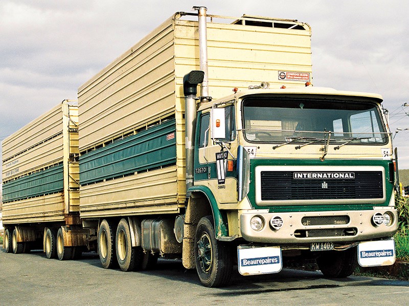 Old School trucks Waitaki transport