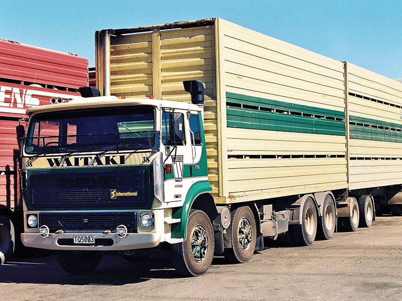 Old School trucks Waitaki transport