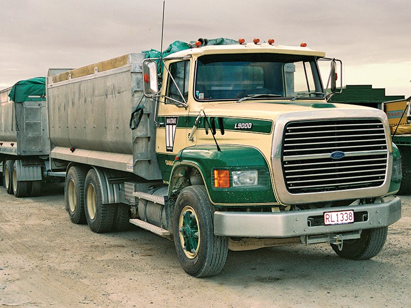 Old School trucks Waitaki transport