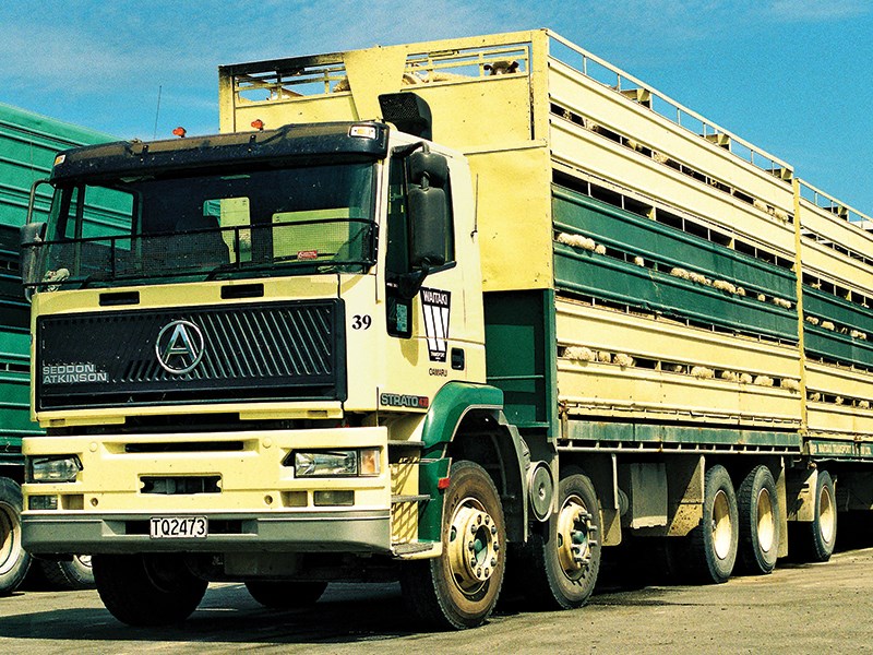 Old School trucks Waitaki transport