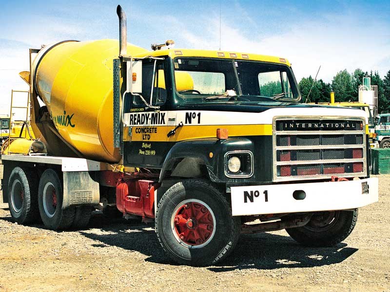 A S Line International was once the number one truck of Christchurch Ready Mix as seen in Dean Middleton s Old School Trucks spread